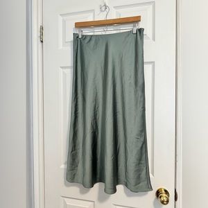 J.CREW Satin Skirt